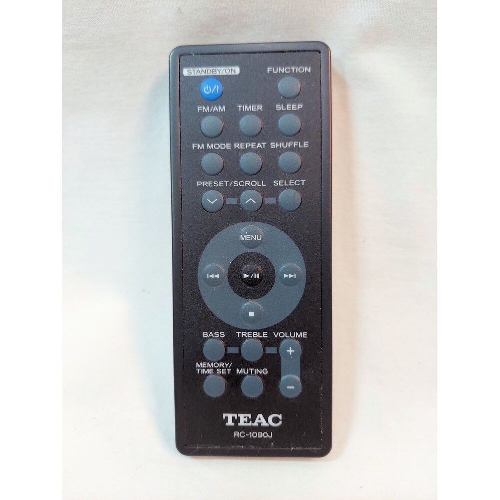 TEAC Micro Hi-Fi Remote Control for MC-DX32i Unit includes Battery